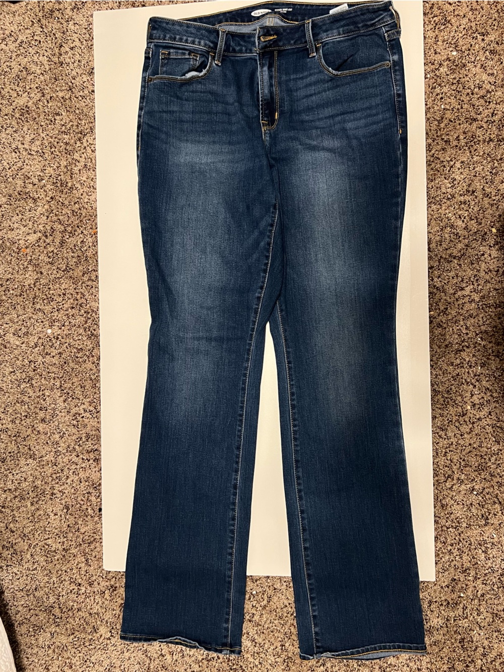 Old Navy Dark Blue Flare Jeans